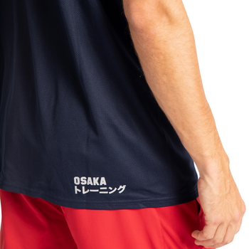 Polo Osaka Jersey Bleu Marine - Esprit Padel Shop