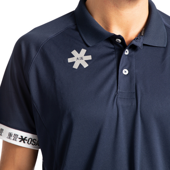 Polo Osaka Jersey Bleu Marine - Esprit Padel Shop