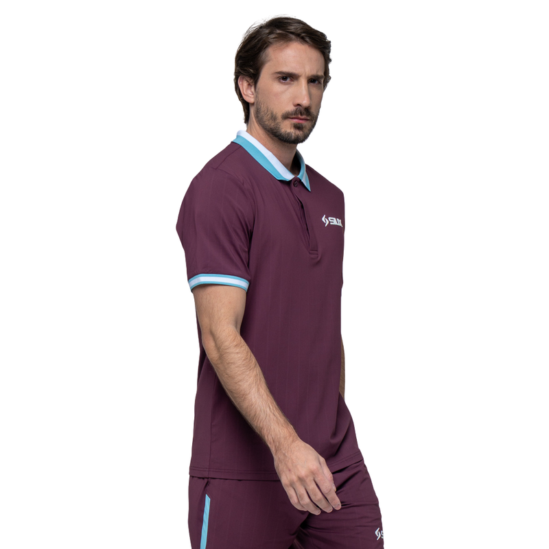 Polo Siux Apex Bordeaux - Esprit Padel Shop
