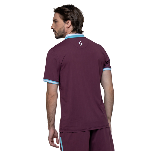 Polo Siux Apex Bordeaux - Esprit Padel Shop
