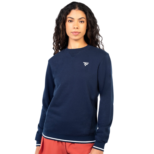 Pull Tecnifibre Team Terry Bleu Marine Unisexe - Esprit Padel Shop