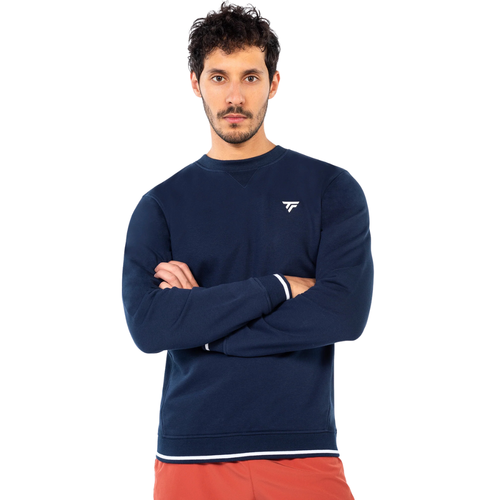 Pull Tecnifibre Team Terry Bleu Marine Unisexe - Esprit Padel Shop