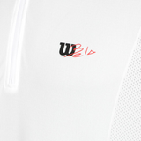 Polo Wilson Seamless Blanc Logo - Esprit Padel Shop