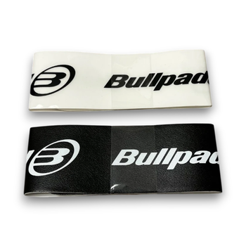 Tambour de protecteur de cadre noir Bullpadel contenant 50 protecteurs de cadre