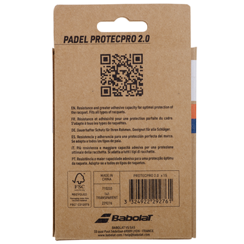 Protection de cadre Babolat Protecpro x15 - Esprit Padel Shop