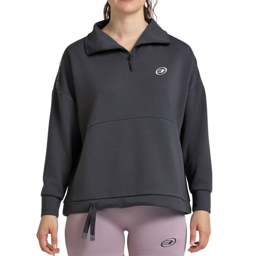 Pull Bullpadel Alasia Noir Femme - Esprit Padel Shop