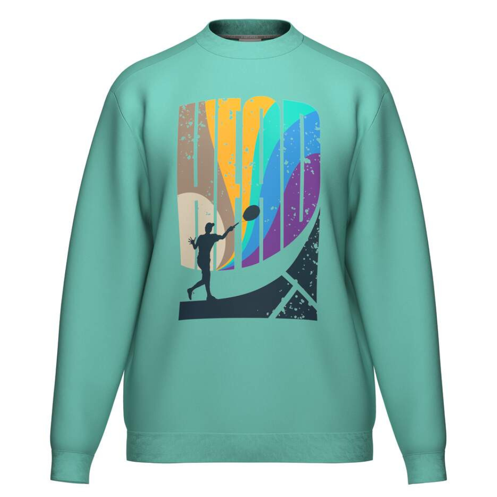 Head Rally Crewneck Green Jumper - Esprit Padel Shop