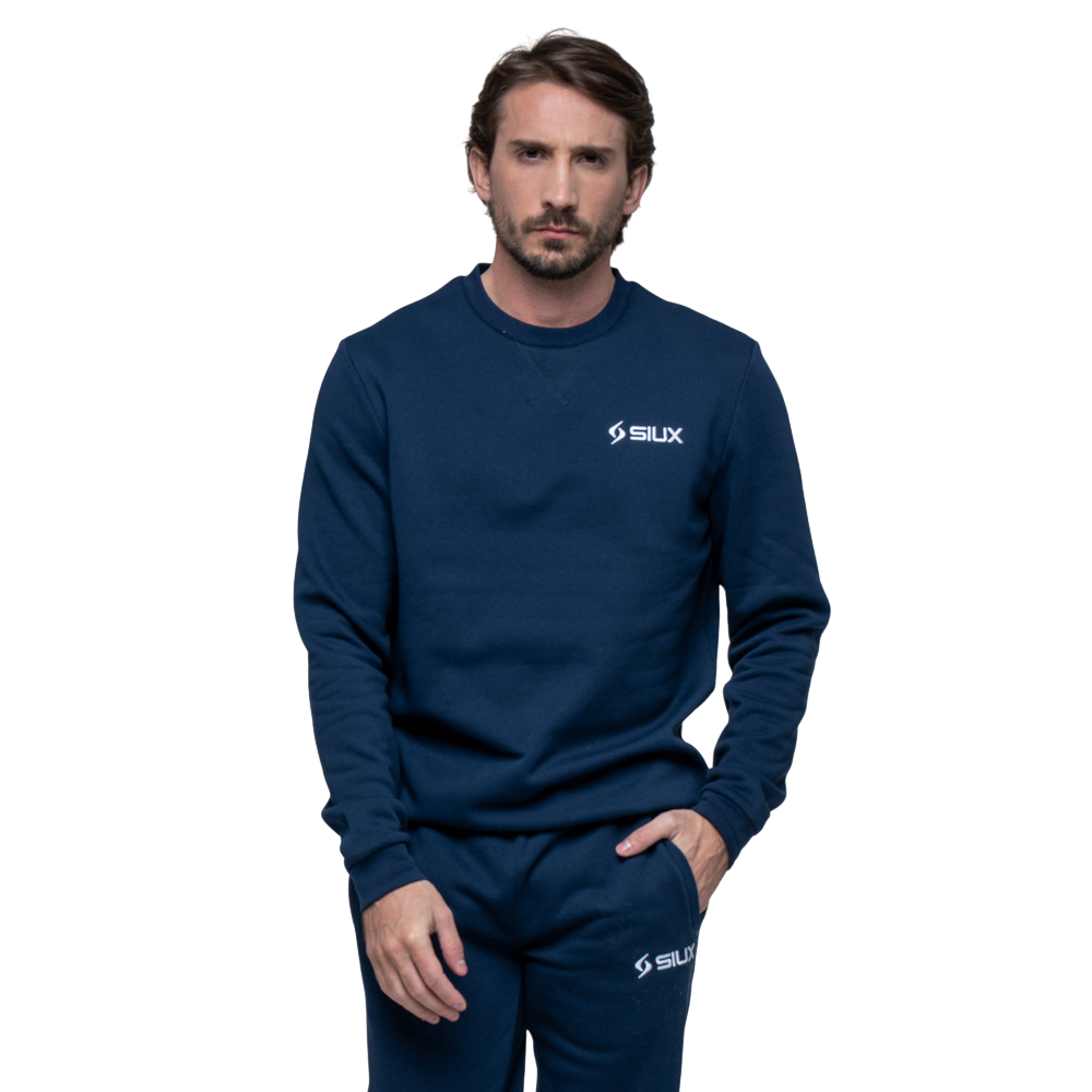 Sweatshirt Siux Basic Azul-Marinho Unissexo - Esprit Padel Shop
