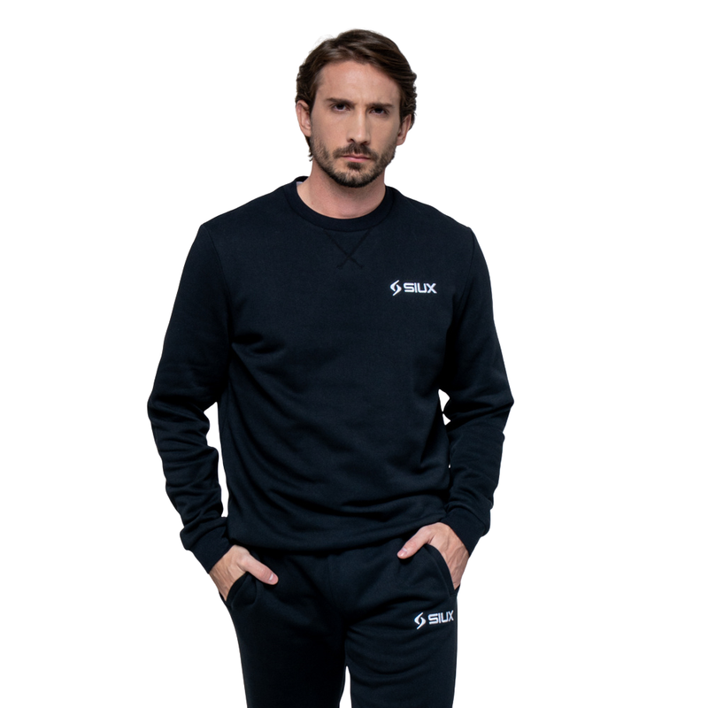 Pull Siux Basic Noir - Esprit Padel Shop