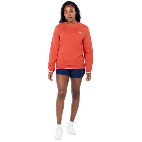 Pull Tecnifibre Team Terry Rouge Unisexe - Esprit Padel Shop