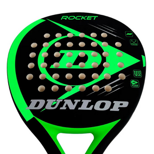 Raquette de padel Dunlop Rocket Green Cadre - Esprit Padel Shop