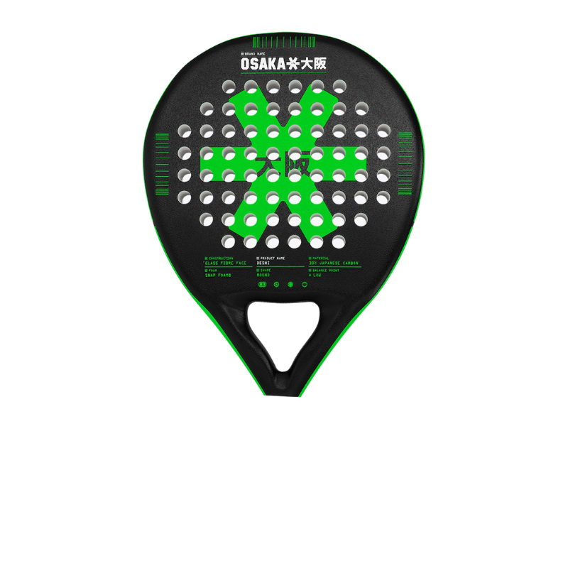 Raquette de Padel Osaka Deshi Control Vert 2025 - Esprit Padel Shop