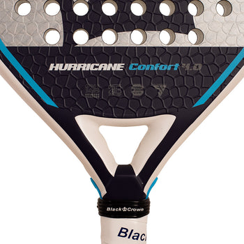 Pala de pádel Black Crown Hurricane Comfort 4.0 2027 - Esprit Padel Shop
