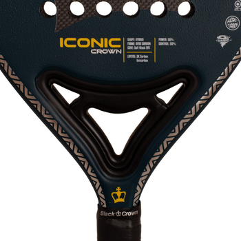 Raquette de padel Black Crown Iconic Crown - Esprit Padel Shop