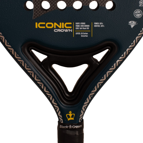 Raquette de padel Black Crown Iconic Crown - Esprit Padel Shop