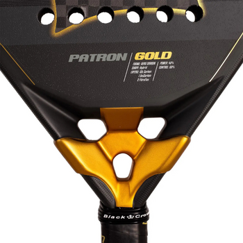 Raquette de padel Black Crown Patron Gold 2025 - Esprit Padel Shop