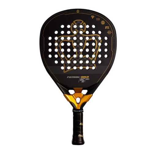 Raquette de padel Black Crown Patron Gold 2025 - Esprit Padel Shop