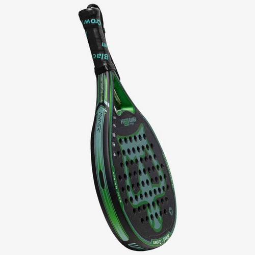 Raquette de padel Black Crown Piton air 12K 2024 incliné - Esprit Padel Shop