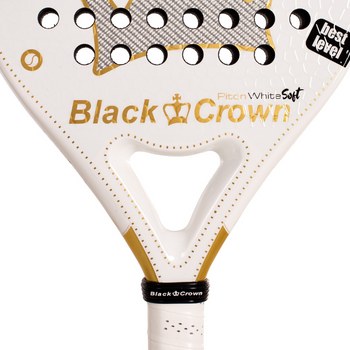 Raquette de padel Black Crown Piton White Soft 2025- Esprit Padel Shop