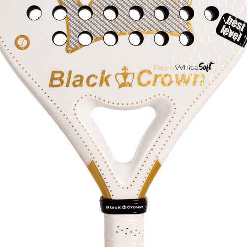 Raquette de padel Black Crown Piton White Soft 2025- Esprit Padel Shop