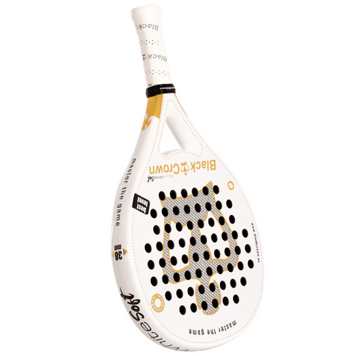 Raquette de padel Black Crown Piton White Soft 2025- Esprit Padel Shop