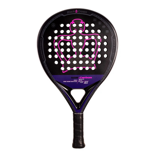 Raquette de padel Black Crown Win Carbon 2025 - Esprit Padel Shop