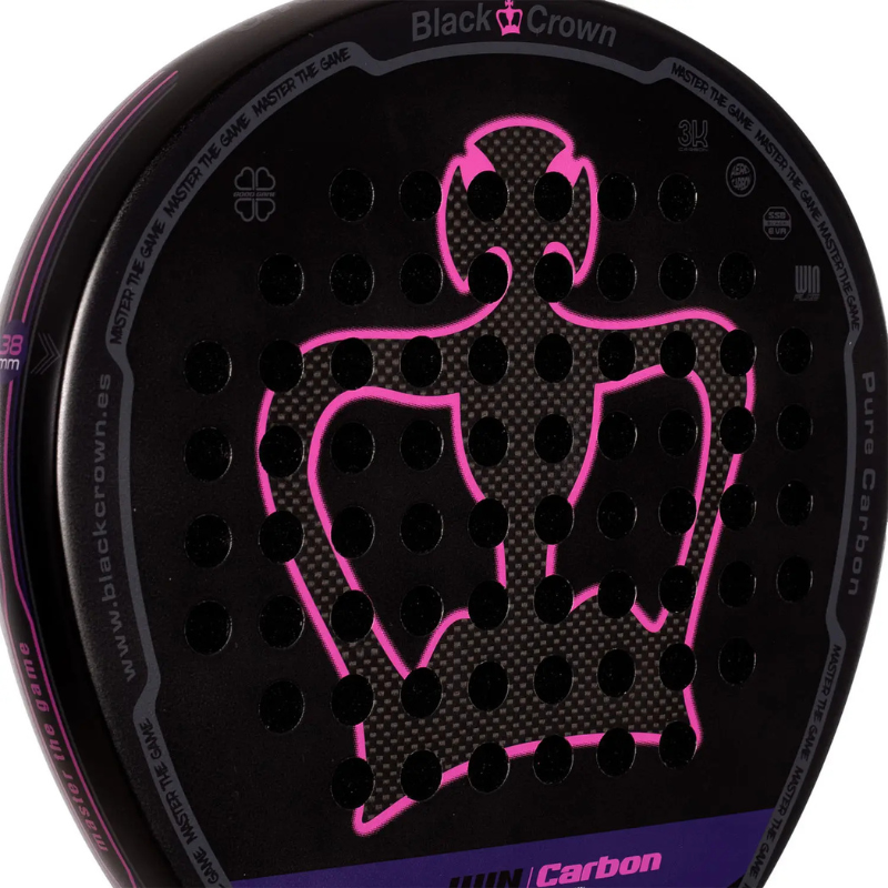 Raquette de padel Black Crown Win Carbon 2025 - Esprit Padel Shop