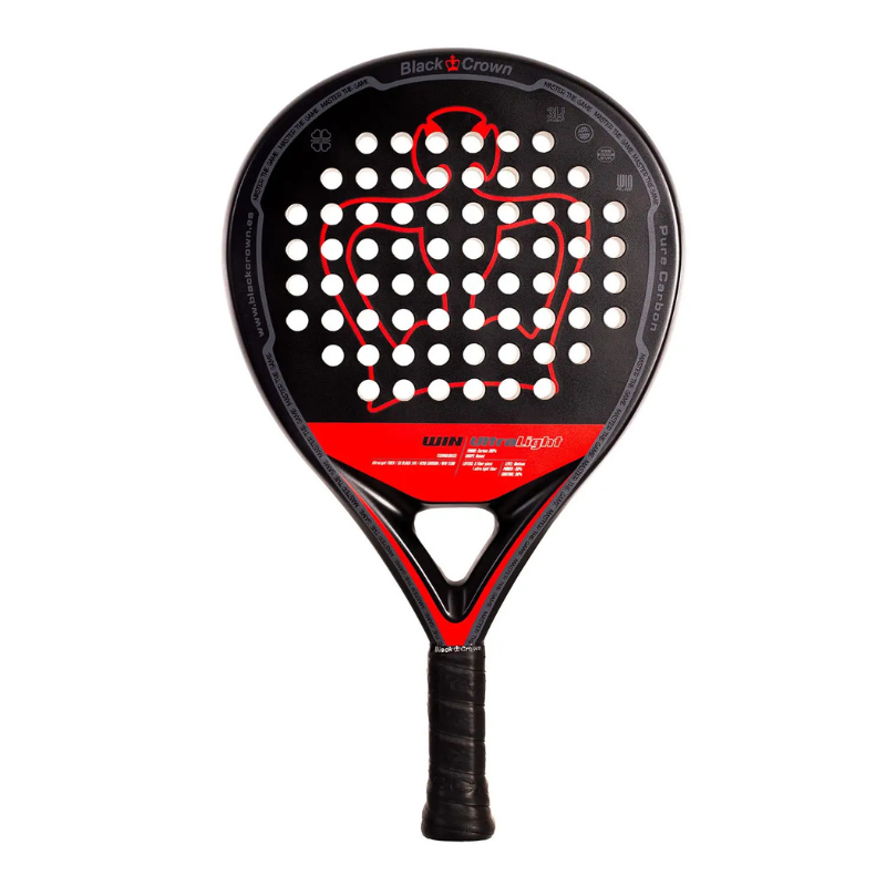 Raquette de padel Black Crown Win Ultralight 2025 - Esprit Padel Shop