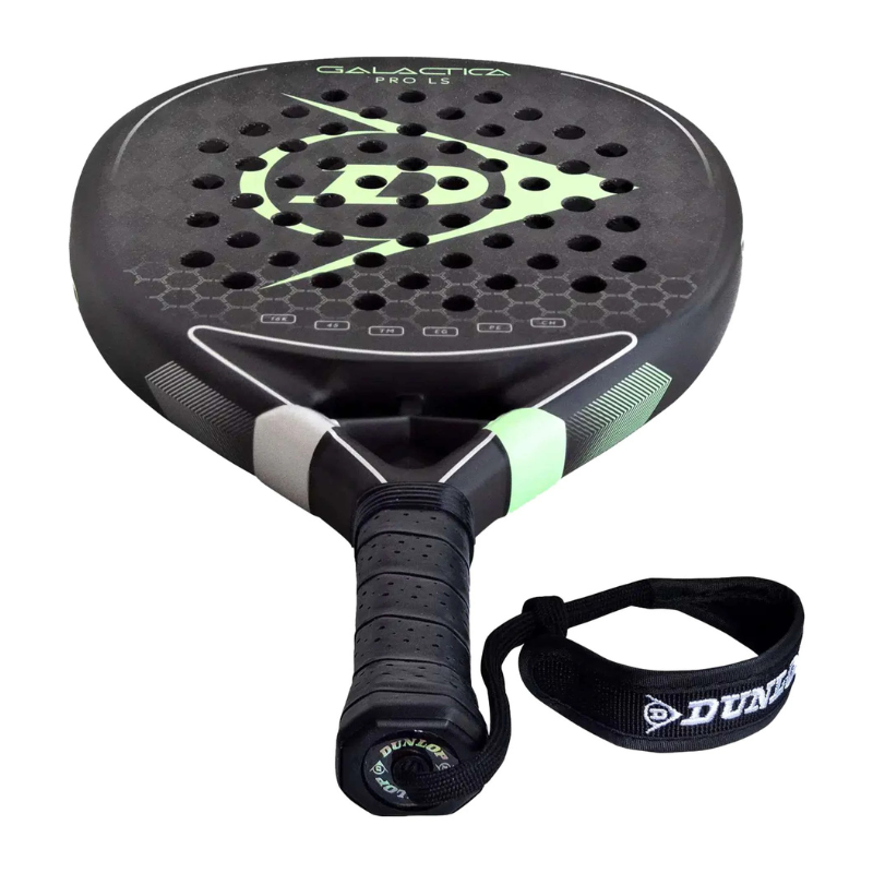 Raquette De Padel Dunlop Galactica Junior - Poids Léger 310-330g, Fibre De Verre, Noyau EVA - Idéale Pour Jeunes Joueurs