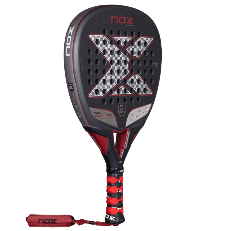 Raquette de padel Nox Future Attack 12k Alum NFA Series 2025 - Esprit Padel Shop 