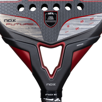 Raquette de padel Nox Future Attack 12k Alum NFA Series 2025 - Esprit Padel Shop 