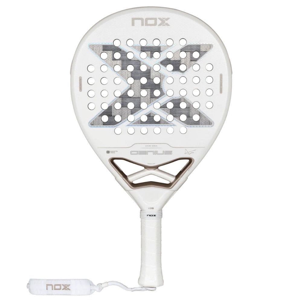 Nox Genius 12K Alum Xtrem Lite padel racket by Agustín Tapia 2027 - Esprit Padel Shop
