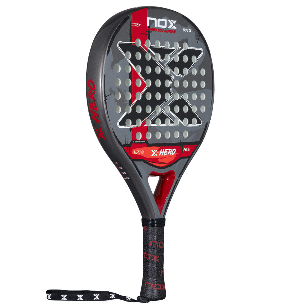 Padel Racket Rouge NOX X-HERO ROUGE 2026 | Esprit Padel Shop | Raquette de padel
