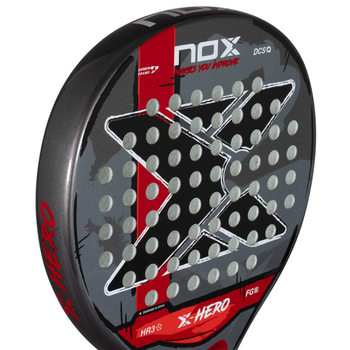 Raquette de padel Nox X-Hero Rouge 2026 - Esprit Padel Shop