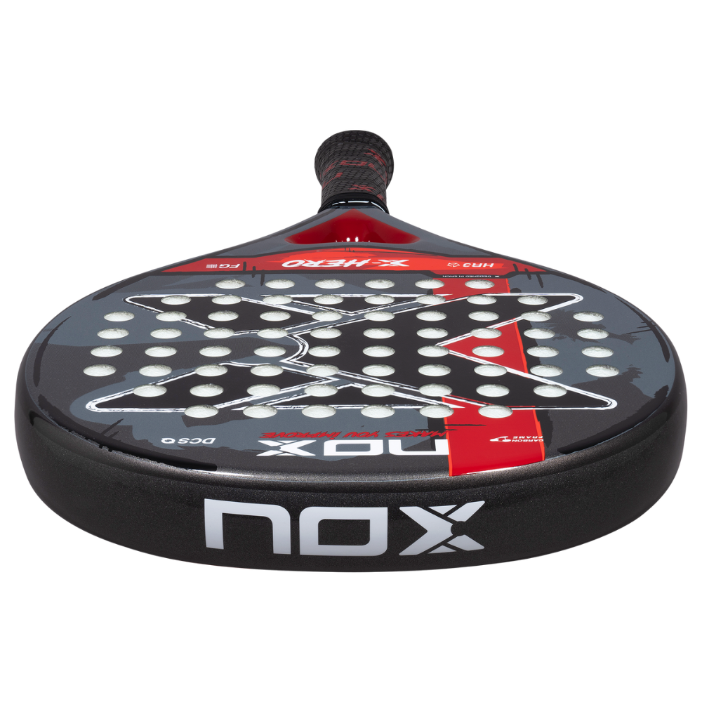 Padel Racket Rouge NOX X-HERO ROUGE 2026 | Esprit Padel Shop | Raquette de padel