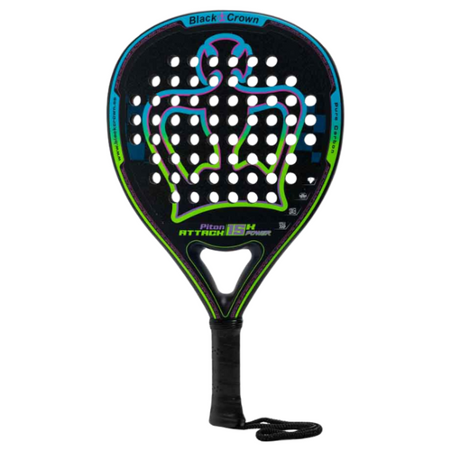 Raquette de padel Black Crown Piton Attack 15K Power 2024 - Esprit Padel Shop