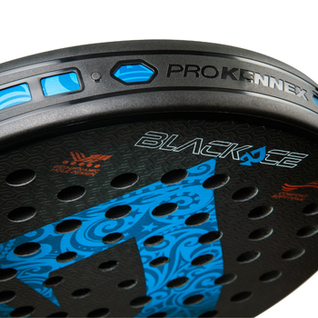 Raquette de padel Pro Kennex Black Ace Bleu - Esprit Padel Shop