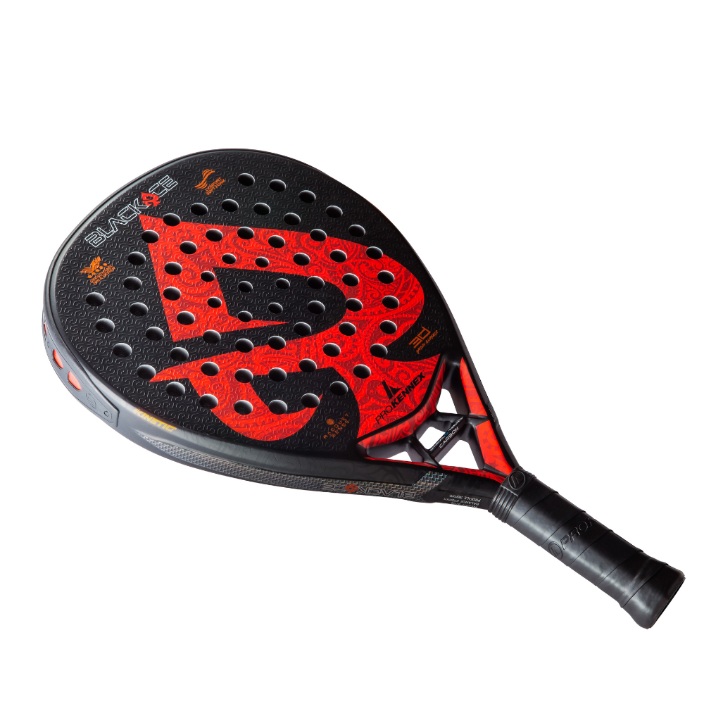 Padel Racket Rouge PRO KENNEX BLACK ACE ROUGE | Esprit Padel Shop | Raquette de padel