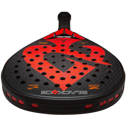 Raquette de padel Pro Kennex Black Ace Rouge - Esprit Padel Shop