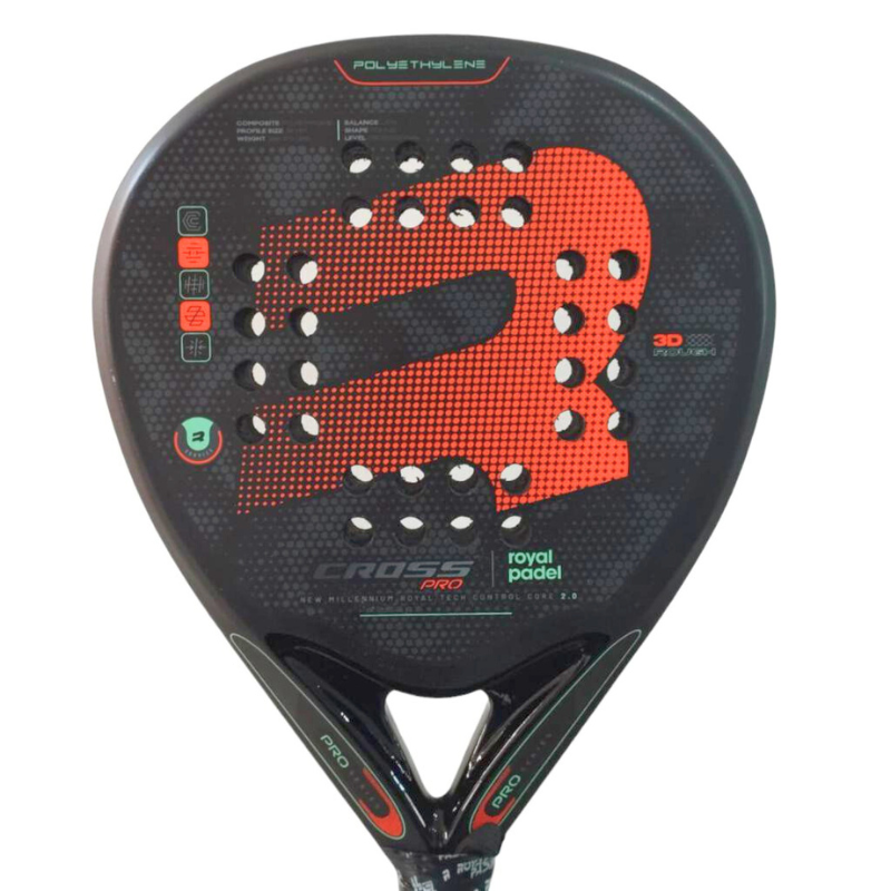 Raquette de padel Royal Padel Cross Pro 2024 Surface - Esprit Padel Shop
