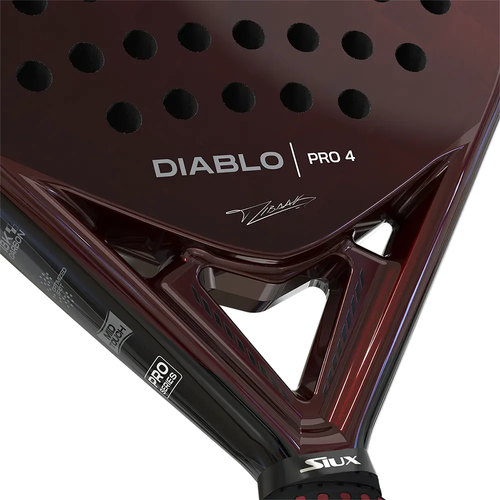 Raquette de padel Siux Diablo 4 Tino Libaak Pro 2025 - Esprit Padel Shop