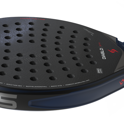 RAQUETTE DE TEST - Raquette de padel Siux Diablo Pro 5 Bleu Marine 2026 - Esprit Padel Shop