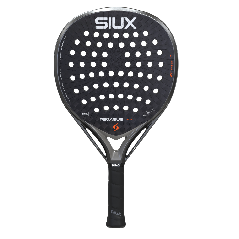 RAQUETE DE TESTE - Raquete de padel Siux Pegasus 4 Cinzenta 2026 - Esprit Padel Shop