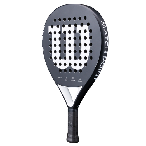 Raquette de padel Wilson Match Point Noir 2026 - Esprit Padel Shop
