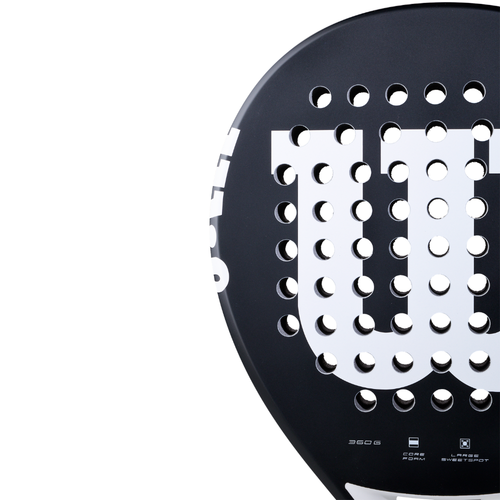 Raquette de padel Wilson Match Point Noir 2026 - Esprit Padel Shop