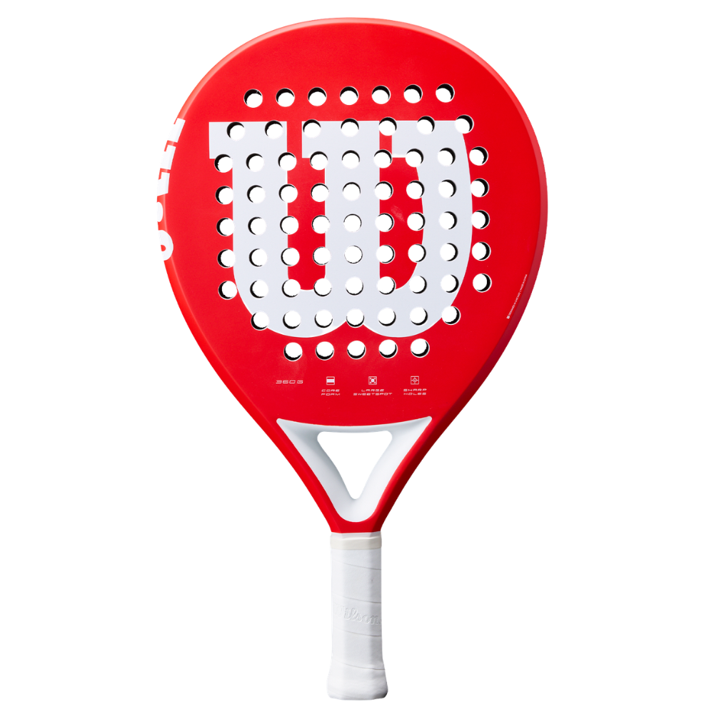Wilson Match Point Racet WILSON MATCH POINT ROUGE 2026 | Esprit Padel Shop | Raquette de padel