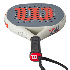 Raquette de padel Wilson Pace V1 Rouge - Esprit Padel Shop