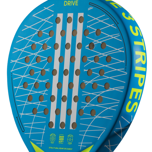 Raquette de padel Adidas Drive 3.3 bleu 2024 cadre - Esprit Padel Shop