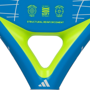 Raquette de padel Adidas Drive 3.3 bleu 2024 coeur - Esprit Padel Shop