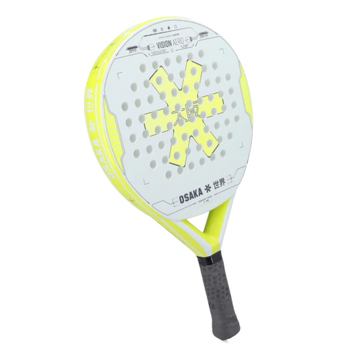 Raquette de padel Osaka Vision Aero Control Jaune 3q - Esprit Padel Shop